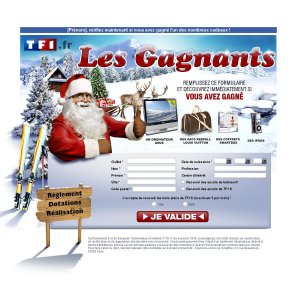 TF1 - Landing page