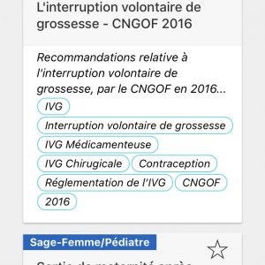 Application mobile de diffusion de recommandations médicales