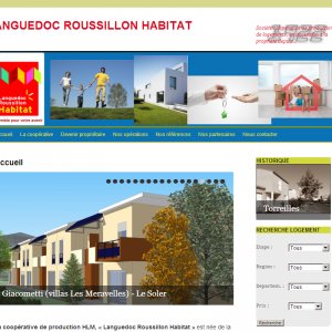 Site de ventes immobilieres sous wordpress