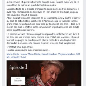 Exemple de storytelling sur Facebook