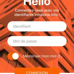 Application mobile hybride Intratone Pro