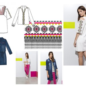 Développement ligne ETHNIC CHIC marque JJGARELLA