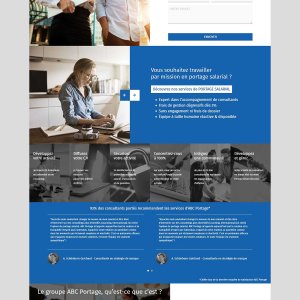 ABC Portage Landing page