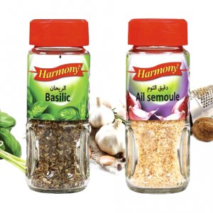 Design packaging : gamme Harmony épices