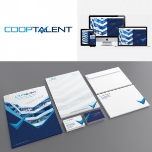 Création logo et charte graphique : Cooptalent / France