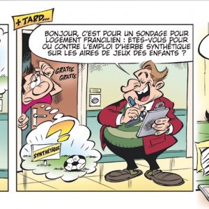 Strip de communication pour le logement français