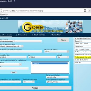 Test & Go - Application intranet / internet