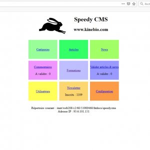 Speedy CMS - CMS "Maison"