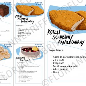 Cartes de recettes
