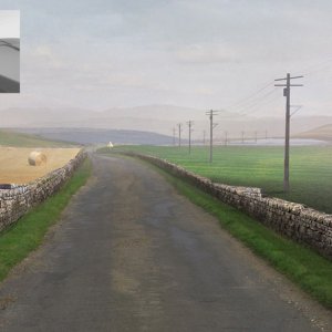 Matte painting "Campagne"