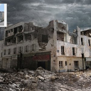 Matte painting "Destruction"