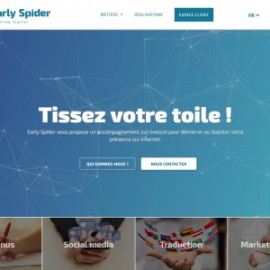 Site web Early Spider