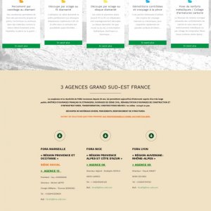 Fora-SDD - réalisation à partir d'un design et d'un contenu