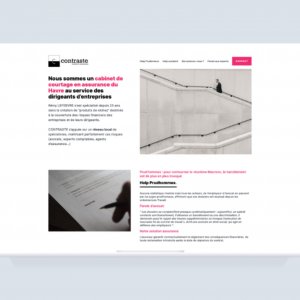 Contraste conseil - Création de site internet