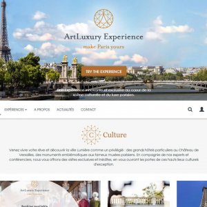 Art luxury experience - Woocommerce