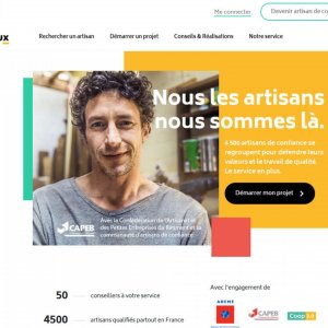 360 Travaux - moteur de landing pages - Drupal 8