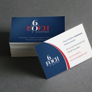 Carte de Visite - 60 Foch Notaires