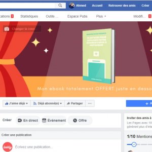 Création/ Gestion page Facebook