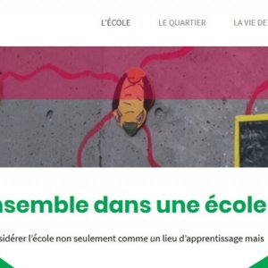 Réalisation du site web d'une école primaire