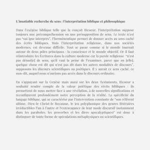 L'herméneutique du soi chez Ricoeur (2)