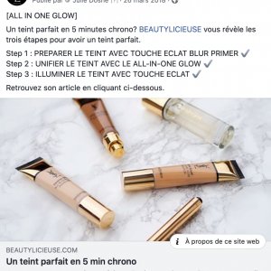 CM Ysl Beauté 2017-2018