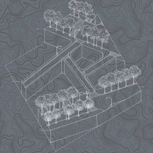 Illustration axonométrique d'un ilot parisien XIIe arr