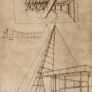 Croquis stylisé d'un bâtiment bordelais
