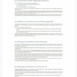 Article de blog pour Oxatis