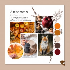 Moodboard - Thème automne