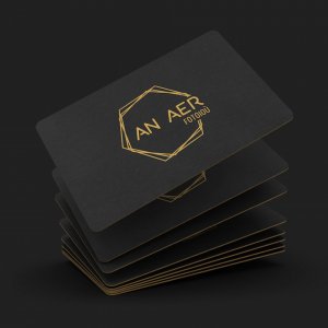 Création du logo et cartes de visite.
