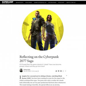 Reflecting on the Cyberpunk 2077 Saga