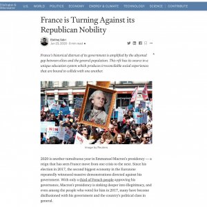 France is Turning Against its Republican Nobility