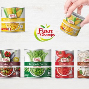 Packaging Fleurs des Champs (Aldi)