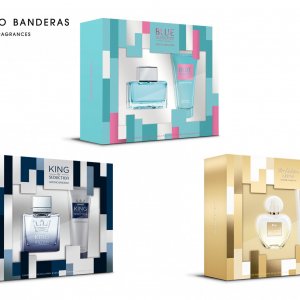 Packaging pour les parfums Antonio Banderas