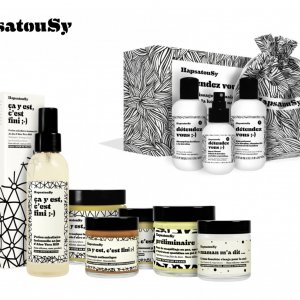 Packaging et création de motifs pour les cosmétiques Hapsatou Sy
