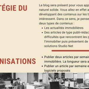 Exemple de stratégie de blog