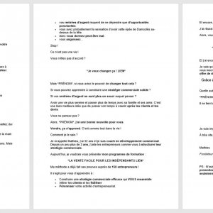 Exemple de newsletter