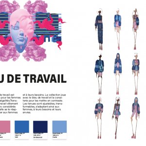 BLEU DE TRAVAIL MOODBOARD