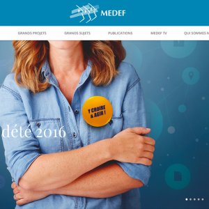 Medef - Site web