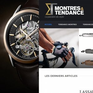 Montres & Tendance - Site web de présentation