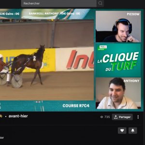 Création et Animation de l'émission "La Clique du Turf" pour PMU