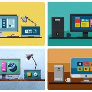 Flat design