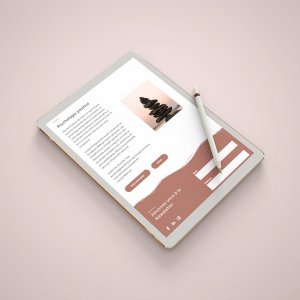 Site internet vitrine - Human&Sens - Tablette