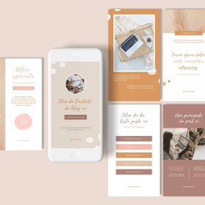 Templates Stories Instagram - Human&Sens
