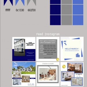 page instagram agence immobilière