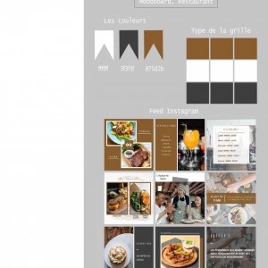 page instagram restaurant