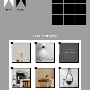 page instagram magasin de décoration