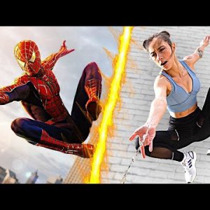 ON RÉALISE LES CASCADES DES FILMS SPIDER-MAN