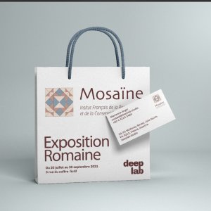 Mosaine - Création de logo