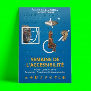 Musée du Quai Branly - Flyer Braille